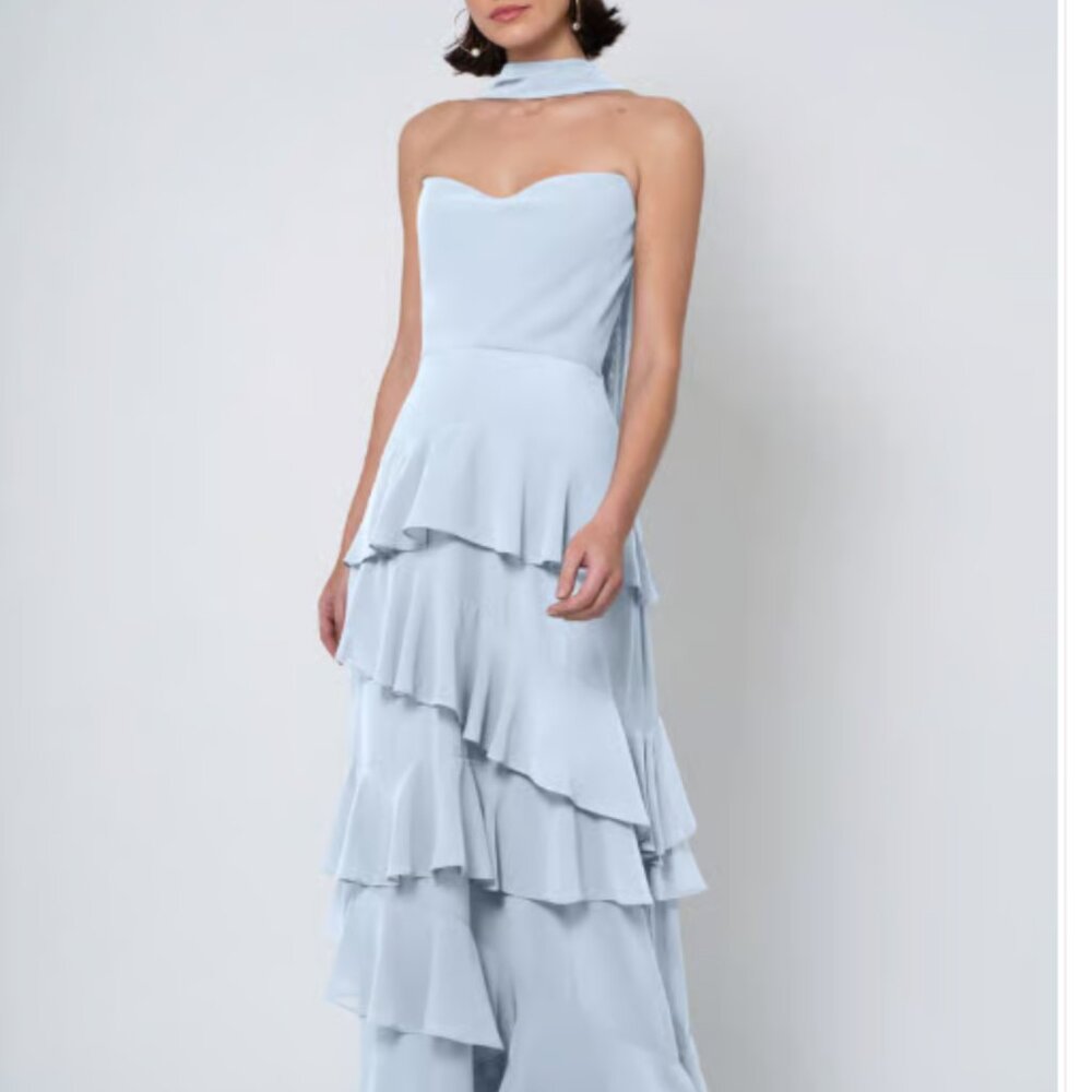 Jenny Yoo Simona Bridesmaid Dress in Whisper Blue
